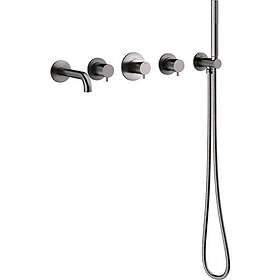 Damixa Silhouet Badekararmatur 570525500 (Sort)