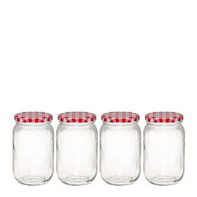 Marjukka 0.72L 4-Pack Glas Förvaringsburk 636897