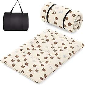 Costway Matelas Futon Portable Pliable, Matelas Futon Japonais 140 x 200 cm