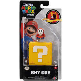 Jakks The Super Mario Bros Movie Mini Figur med Frågeblock Blyg Kille