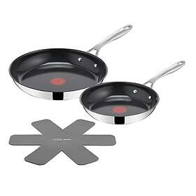Tefal Direct Cook H880S3 Stekpanna Set (24cm,28cm)