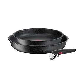 Tefal Ingenio Black Stone L3999032 Stekpanneset 2 st