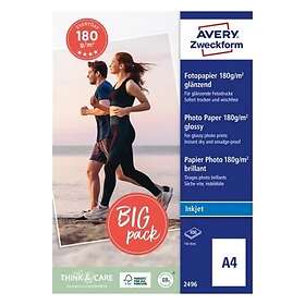 Avery Zweckform Classic Photo Paper Inkjet 2496 Photo paper A4 180 g/m² 100 shee