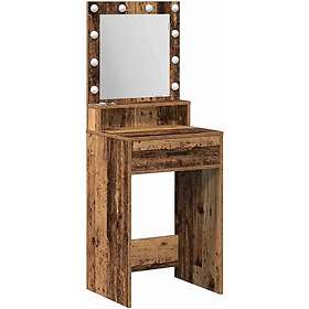 vidaXL Dressing Table Old Wood 50 x 41 x 135 cm