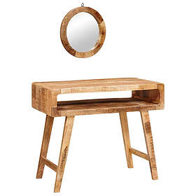 vidaXL Dressing Table Brown 90 x 76 x 45 cm