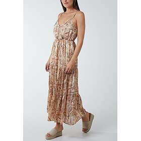 Blue Vanilla Paisley Wrap Dress