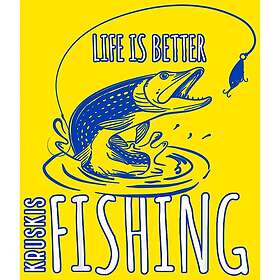 Kruskis Life Is Better Fishing T-shirt