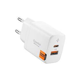 Spigen ACH08704 Essential Væglader 20W