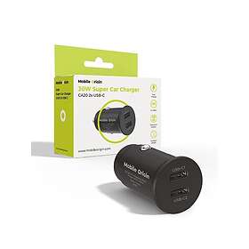Mobile Origin MO-30WSCCH-CA20 Super Biloplader 2x USB 30W