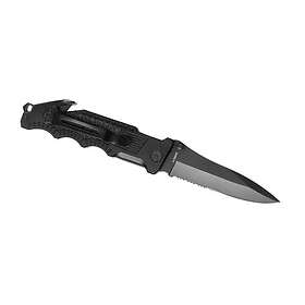 Smith & Wesson Border Guard Swbg1s Serrated Folder Foldekniv Sort 10408206000