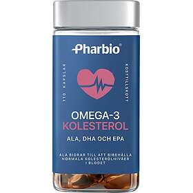 Pharbio omega-3 kolesterol 110 st