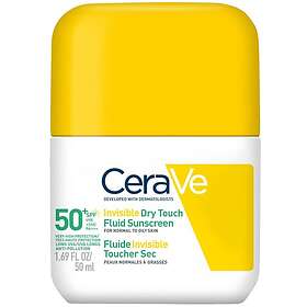 CeraVe Invisible Dry Touch Fluid Sunscreen Face SPF50 50 ml