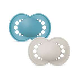 Mam Original Silikone 999107116 Sut 16-36m 2-pak (Beige)