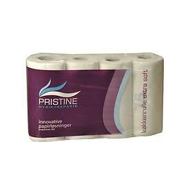 Pristine White Extra Mjuka Hushållspapper 2-Lagig 4 Rullar