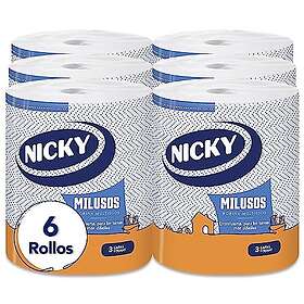 Nicky Extrullning Allround Hushållspapper 3-lagers