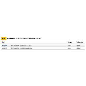 Penn Warfare II Trolling Spö 1.70m