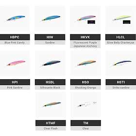 YO-ZURI Duel Hardcore Bullet Fast 100mm 24g Sinking Lure