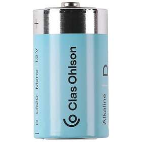 Clas Ohlson D/LR20 Alkalisk Batteri 16-pakning