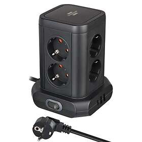 Brennenstuhl Socket Tower 8-Way avec 3x USB Multiprise 04007123691777