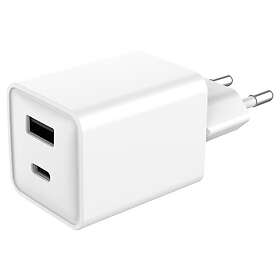 Clas Ohlson Laddare USB-C och USB-A GaN 32W