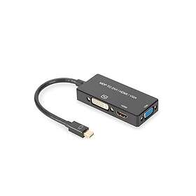 Digitus AK-340419-002-S Mini DisplayPort DVI-D videokabeladapter 0,2 m