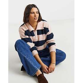 Simply Be Collared Rib Jumper (Women's)