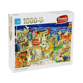 King International Tegneseriesamling Las Vegas 1000 Brikker