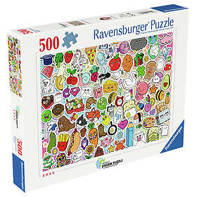 Ravensburger Söpö Kawaii-kaaos 500 Palaa