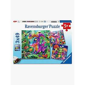Ravensburger Baby Garden Dragons 3x49 Brikker