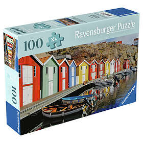 Ravensburger Farverige huse i Sverige 108 Brikker