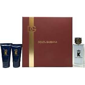 Dolce & Gabbana K Gift Set (100ml EDT + 50ml Aftershave Balm + 50ml Shower Gel)