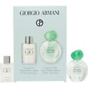 Giorgio Armani Miniature Gift Set (5ml Acqua Di Giò EDT + 5ml Acqua di Gioia EDP