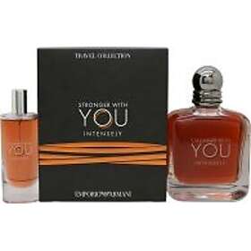 Emporio Armani Stronger With You Intensely Gavesæt (100ml EDP + 15ml EDP)