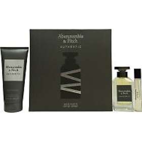 Abercrombie & Fitch Authentic Man Gift Set (100ml EDT + 200ml Hair & Body Wash +