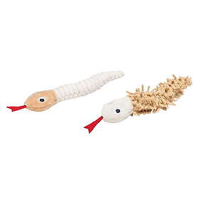 Beeztees Eco Cat Boa Plysch Orm 2-Pack