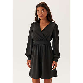 Bubbleroom Wrap Satinklänning