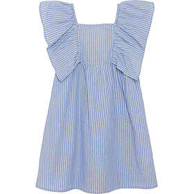 Creamie Vævet Stribet Kjole