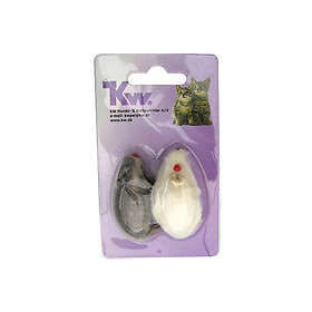 KW Kattleksak Rasselmus 2-pack