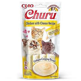Ciao Churu Puré Paste Kyckling & Ost 4-Pack
