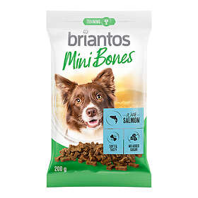 Briantos Mini Bones Hundesnacks Laks 200g