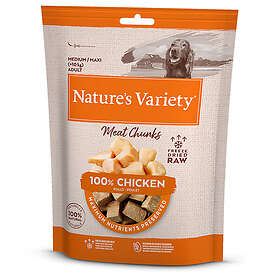 Nature's Variety Freeze Dried Chunks Koiran Herkut Kana 2 x 50 g