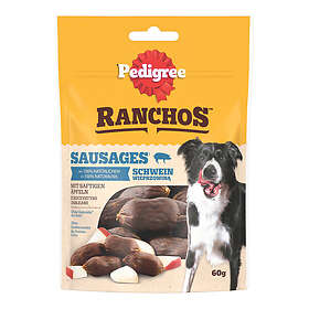 Pedigree Ranchos Pølser Svinekjøtt & Eple 60g