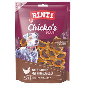 Rinti Chicko Plus Skiver Lever 80g
