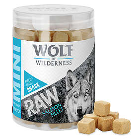 Wolf of Wilderness RAW Snacks Mini Frysetørket Laksefilet 50g