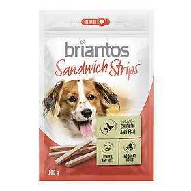Briantos Sandwich Strips Hundegodbidder 100g