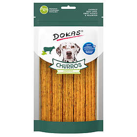Dokas Churros Hundegodbiter Okselever 150g