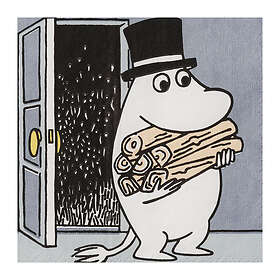 Moomin Arabia Mumin servietter 33x33cm 20-pak Grå
