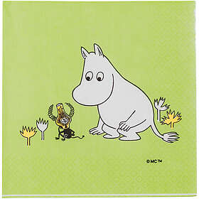 Moomin Arabia Mumin Serviet 33x33cm 20-pak Grøn