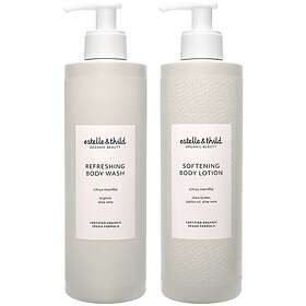 Estelle&Thild Citrus Menthe Uppfriskande Kroppstvätt & Mjukgörande Kroppslotion