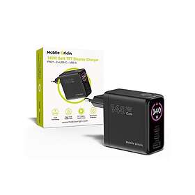 Mobile Origin MO-140WDCH-PW21 140W GaN Display Charger PW21 - 2x U 140W